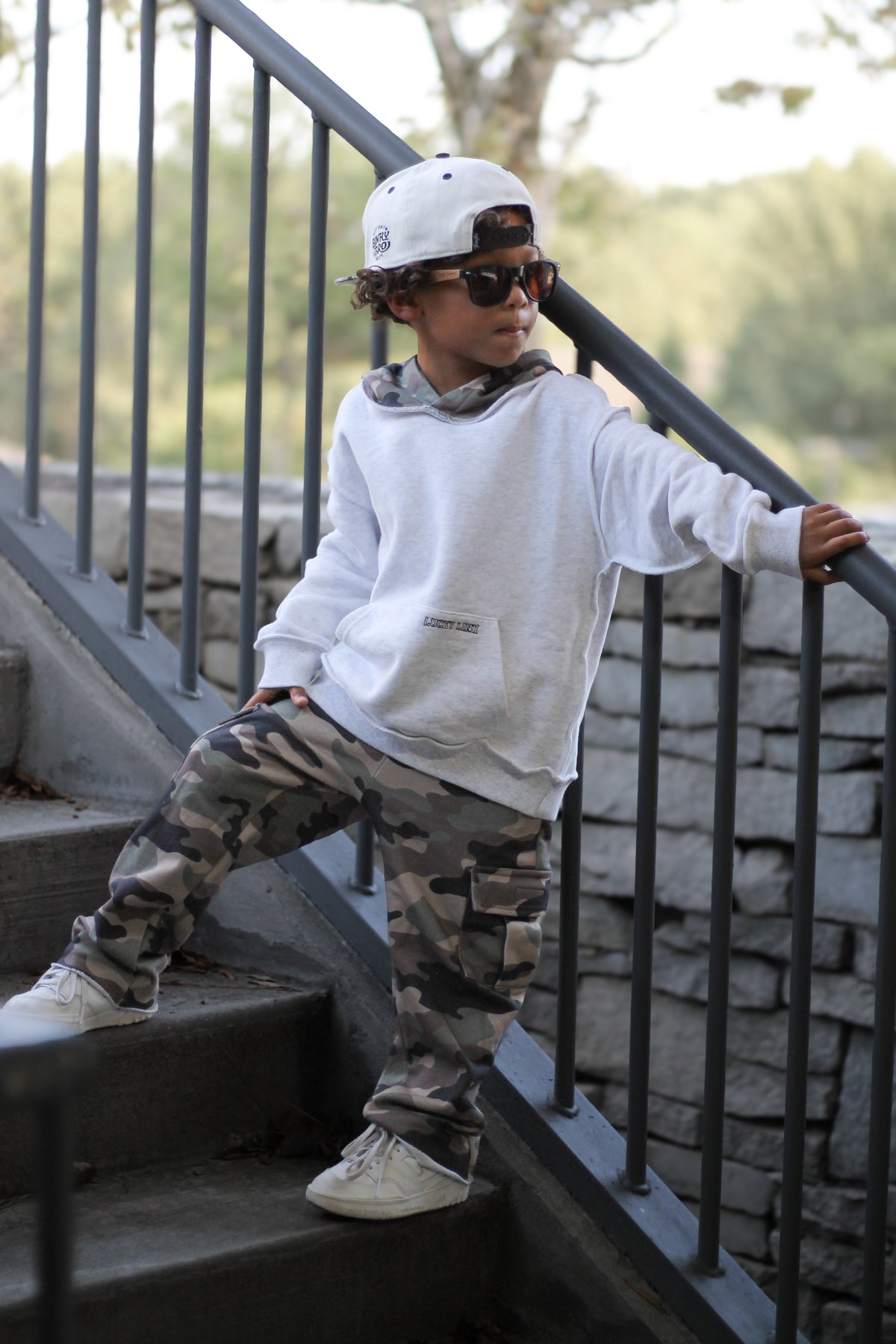 Camo Hood - Inside Out Hoodie